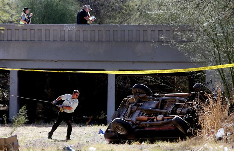 Fatal rollover near Mission and Ajo