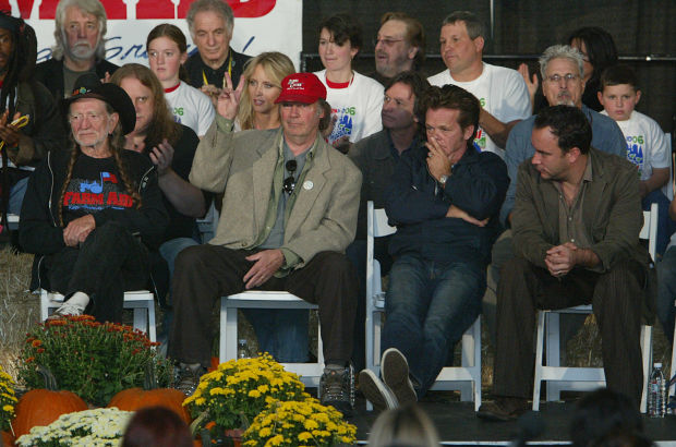 Willie Nelson, John Mellencamp, Neil Young, Dave Matthews