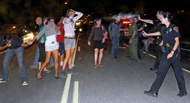 Confrontation with Tucson Police