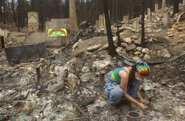 The Aspen Fire in 2003