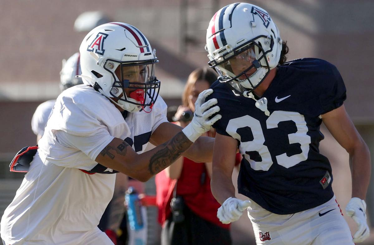 Arizona football practice