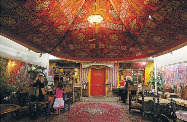 Eat or be eaten at vegetarian Casbah  