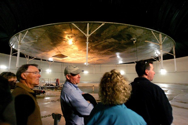 A giant lab under glass   
