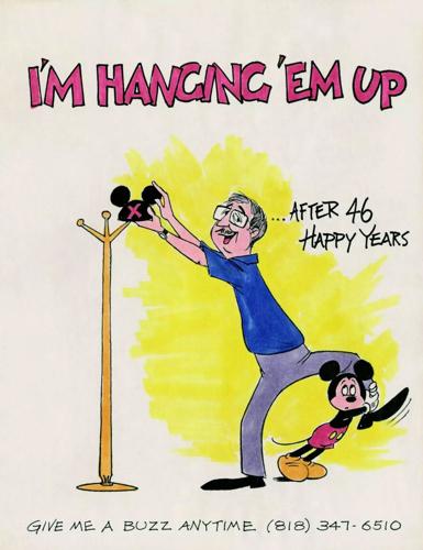 Xavier“ X” Atencio retired from Disney in 1984 after four-plus decades with the company.