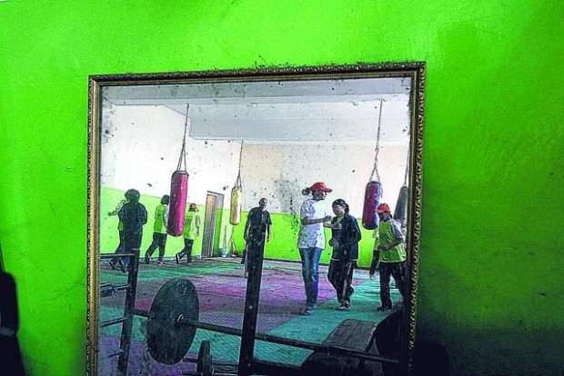 Afghan girls take up boxing, hoping to KO gender barriers  