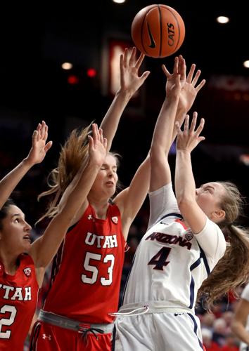 University of Arizona vs Utah, Pac-12 women's basketball