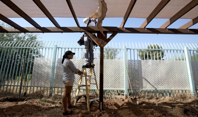 Ocotillo sensory garden