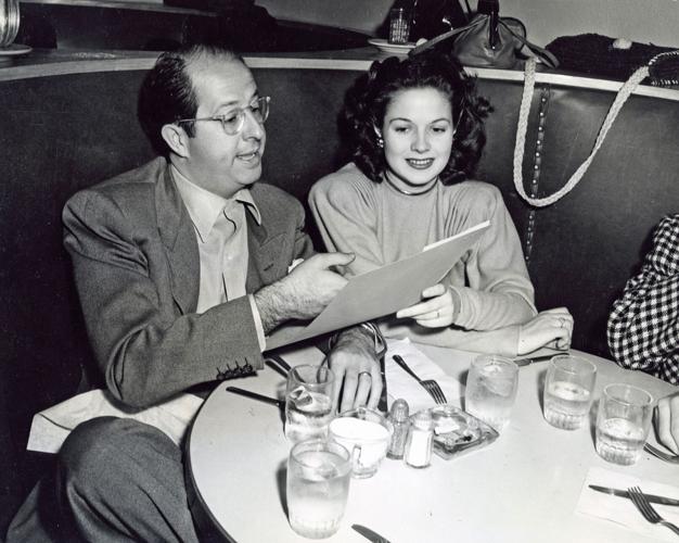 Jo-Carroll Dennison and Phil Silvers