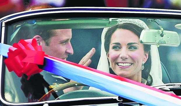 Wedding filled with pageantry, tenderness   