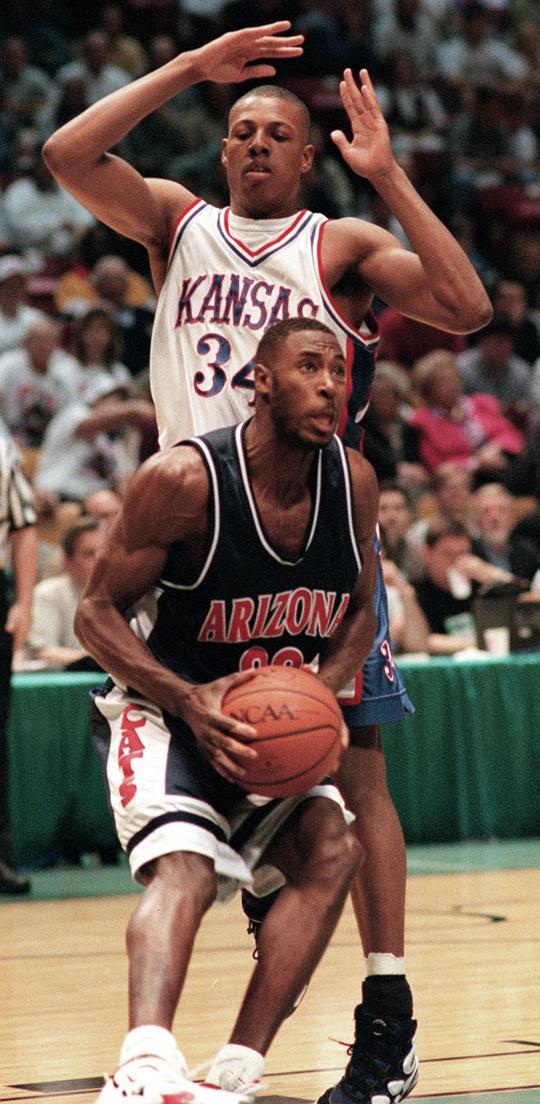 Photos: Arizona vs. Kansas in 1997 NCAA Tournament, Sweet Sixteen