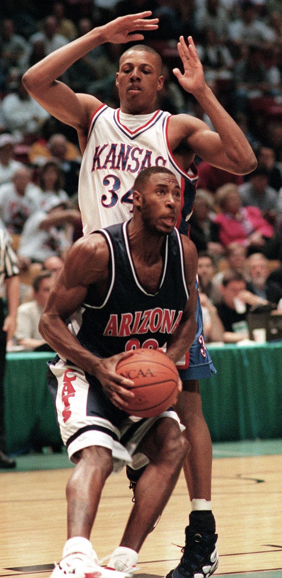 Photos: Arizona vs. Kansas in 1997 NCAA Tournament, Sweet Sixteen