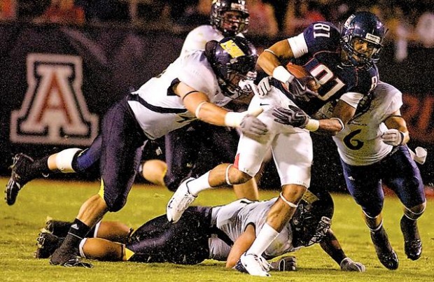 Stanford attack: 5.4 yards and a cloud of dust  