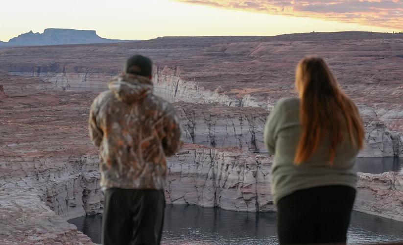 Dropping Lake Powell levels reveal 'crime against nature'