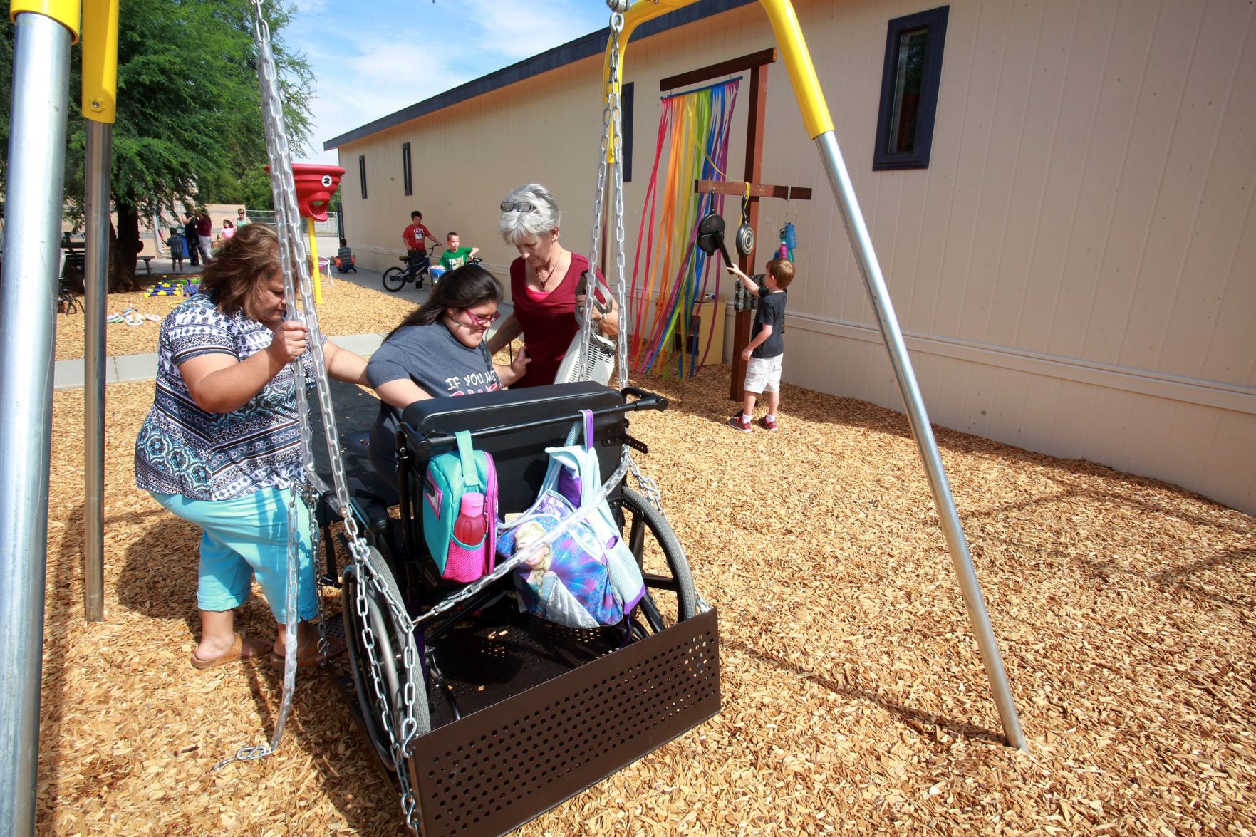 special needs outdoor play equipment