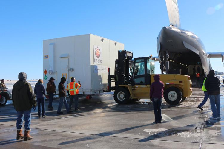 InSight shipping to launch site