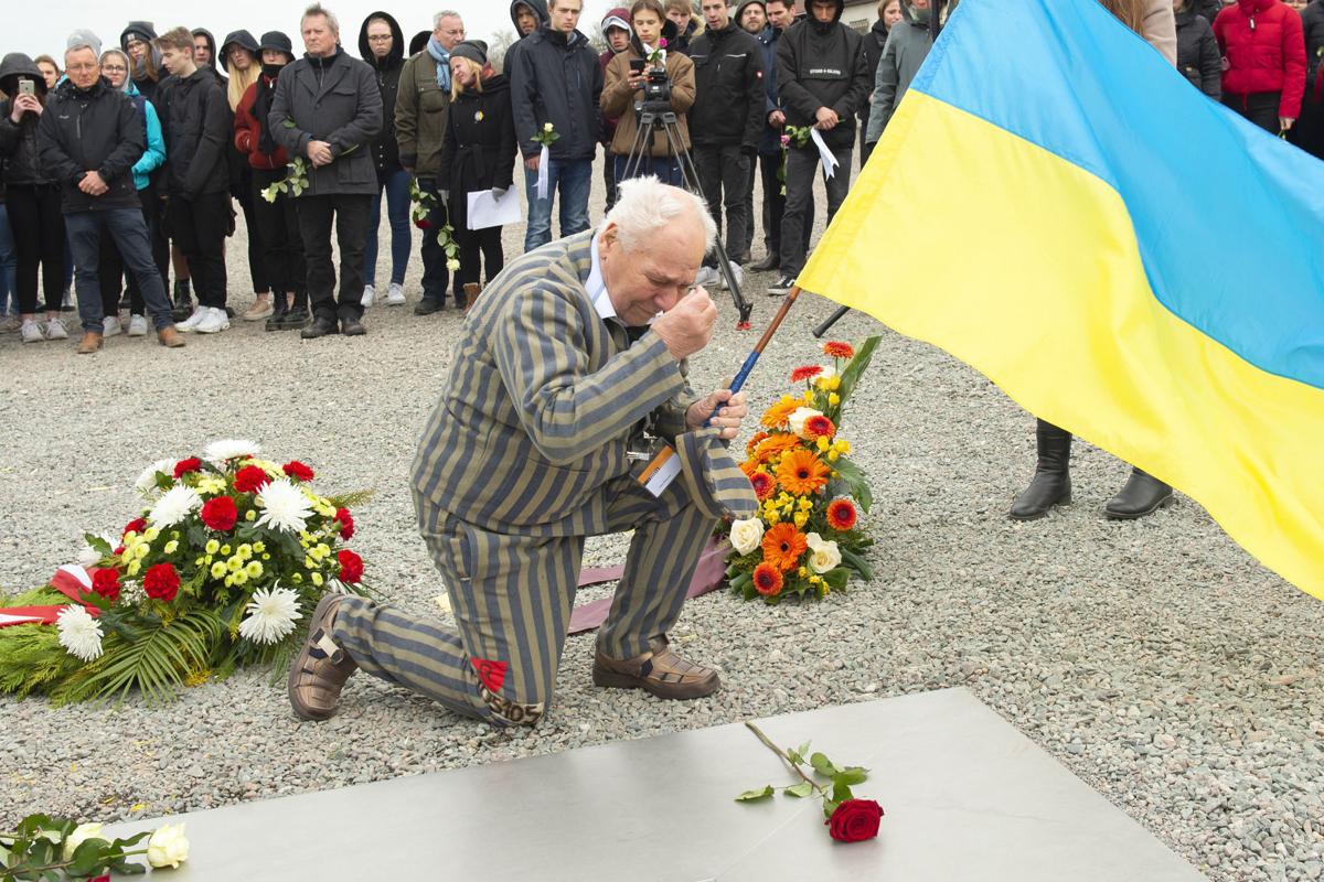 APTOPIX Germany Nazi Concentration Camp Anniversary