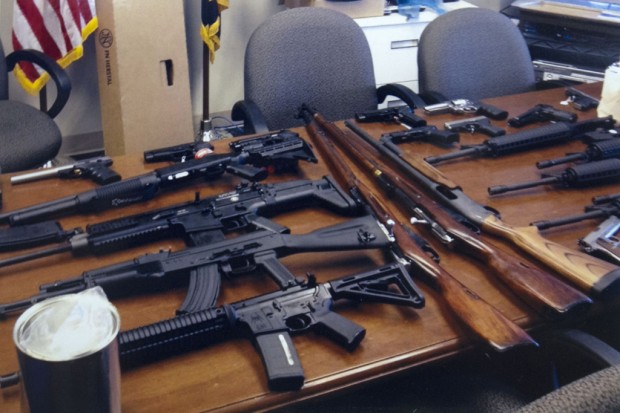 'Gentle giant' amassed huge arsenal    