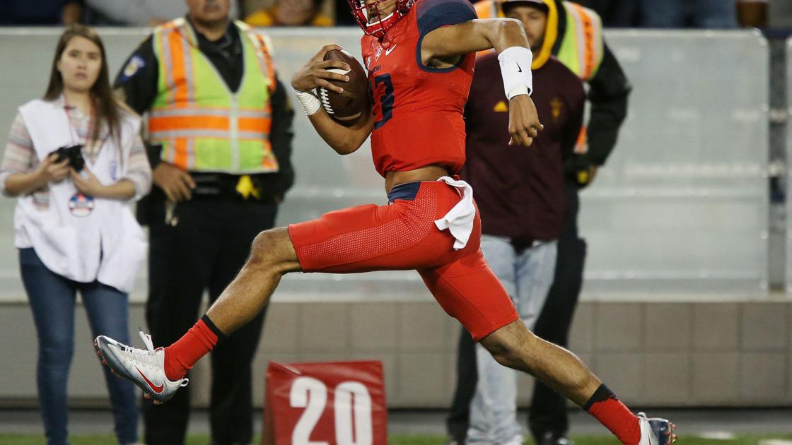 Former Arizona QB Brandon Dawkins recalls historic Territorial Cup in 2016