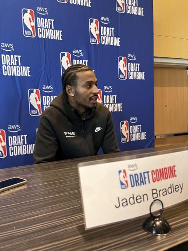 Jaden Bradley NBA Combine interview