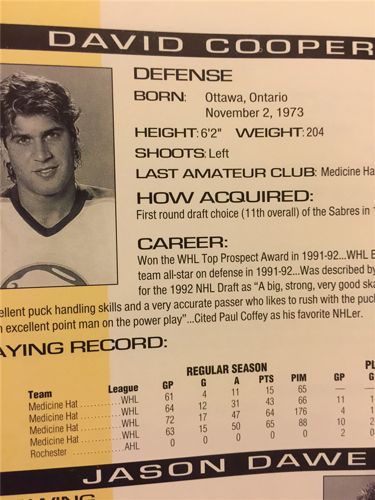 Sabres First-Round Draft Picks: The 1990s