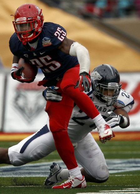 Arizona football: It's official (almost): Carey tops in rushing    