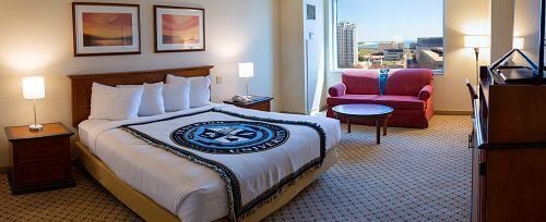 stockton showboat dorm room