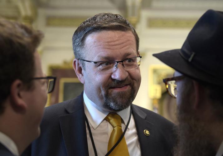 Aug. 25, 2017: National security aide Sebastian Gorka