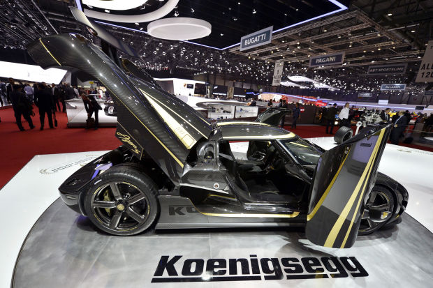 Switzerland Motor Show Koenigsegg