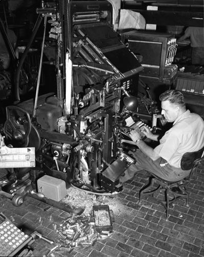 Printing press for Tucson Newspapers