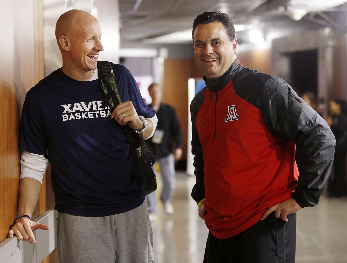 Arizona Wildcats basketball practice