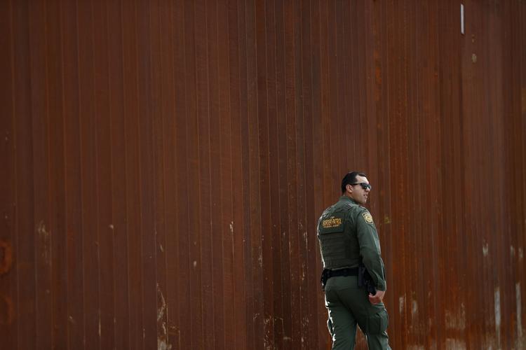 Border Wall View from Mexico