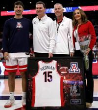 Seen and heard at McKale: Tucsonan Grant Weitman's Senior Day start, Pastner's return and some 'Showtime'