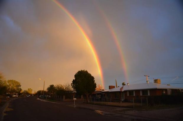 Double rainbow