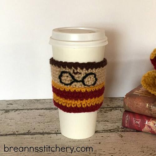 Harry Potter coffee cozy