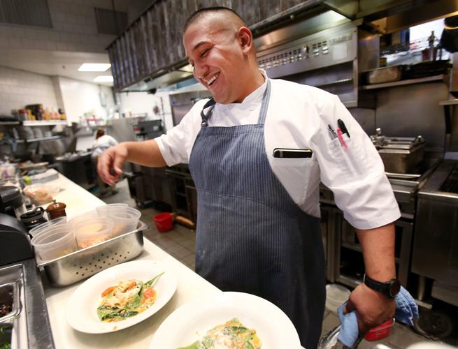 Executive chef Eddie Coronado