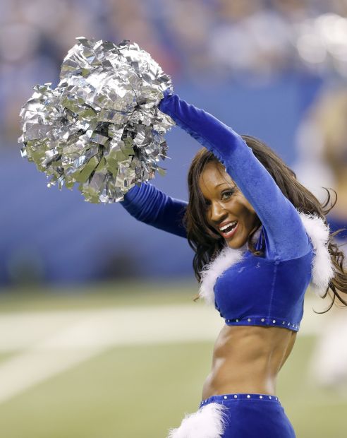 Colts cheerleaders