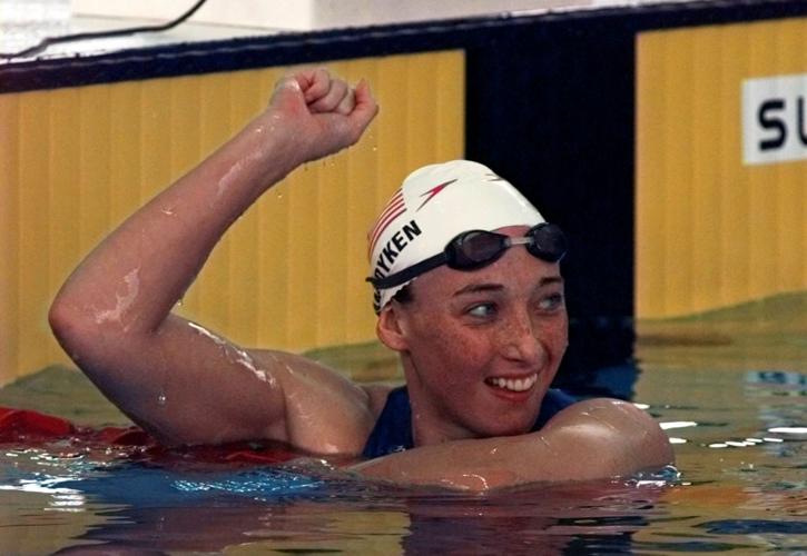 Women's swimming and diving: Amy Van Dyken