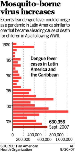 'Bonebreak fever' spreading in Latin America, Caribbean  