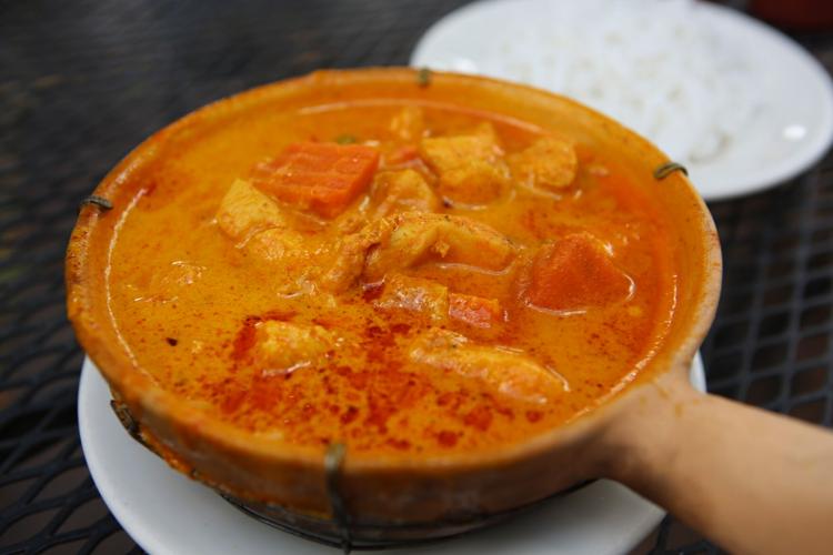 chicken curry and noodles from thuy's.JPG