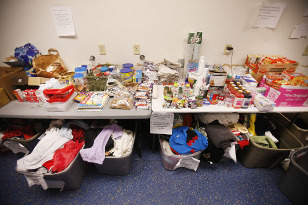 Guatemalan migrants at Greyhound Lines