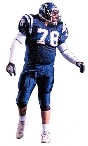 At 6-8, 340 pounds, tackle to be Cats' biggest athlete on campus  