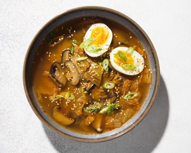 Food-Recipe-MilkStreet-Miso Mushroom Kimchi Soup
