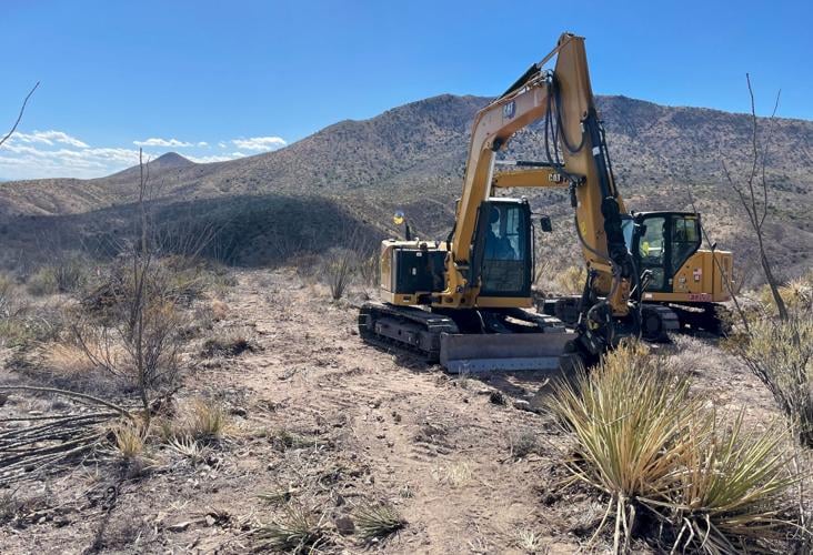 SunZia construction in the San Pedro Valley