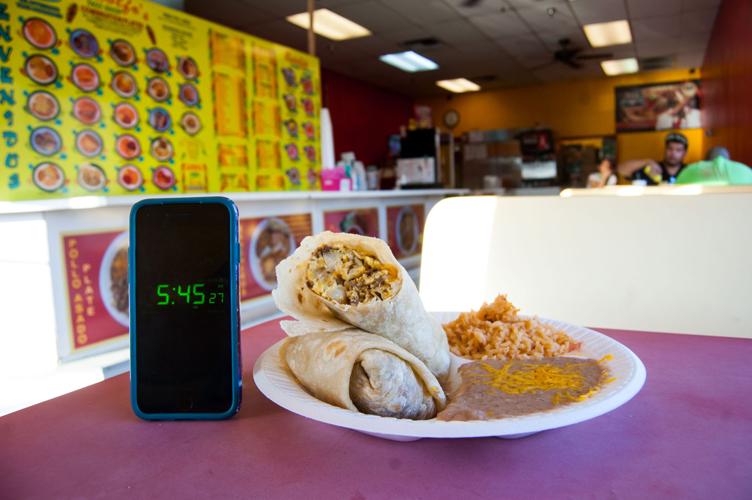 Rodolfo's breakfast burrito