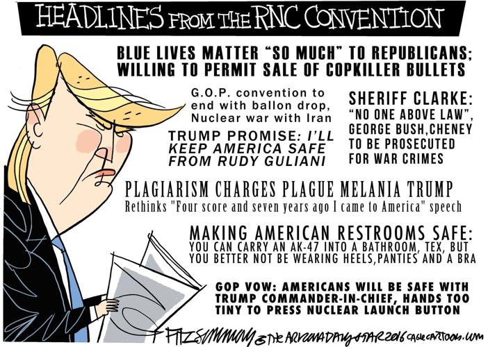 Daily Fitz Cartoon: Convention 2