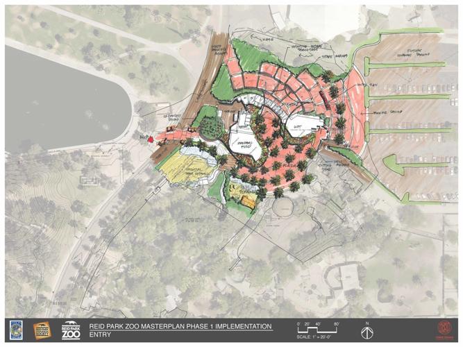 Reid Park Zoo welcome overhead