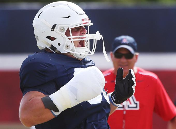 Arizona Wildcats football practice