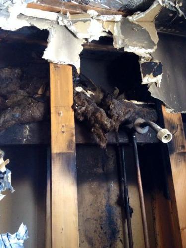 Plumber soldering pipe starts fire at Tucson townhome