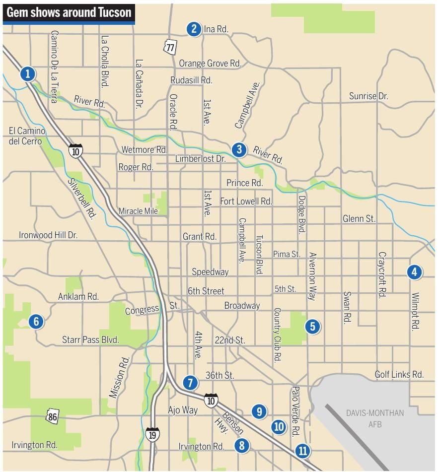 Gem show dealer map 1