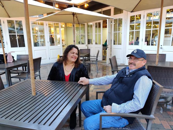 Karina Kelly y Pedro León